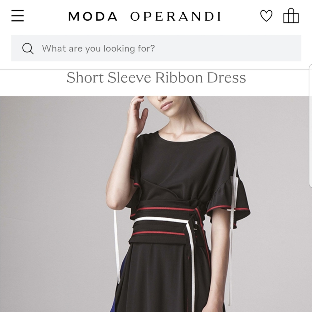 Smarteez Short Sleeve Ribbon Dress